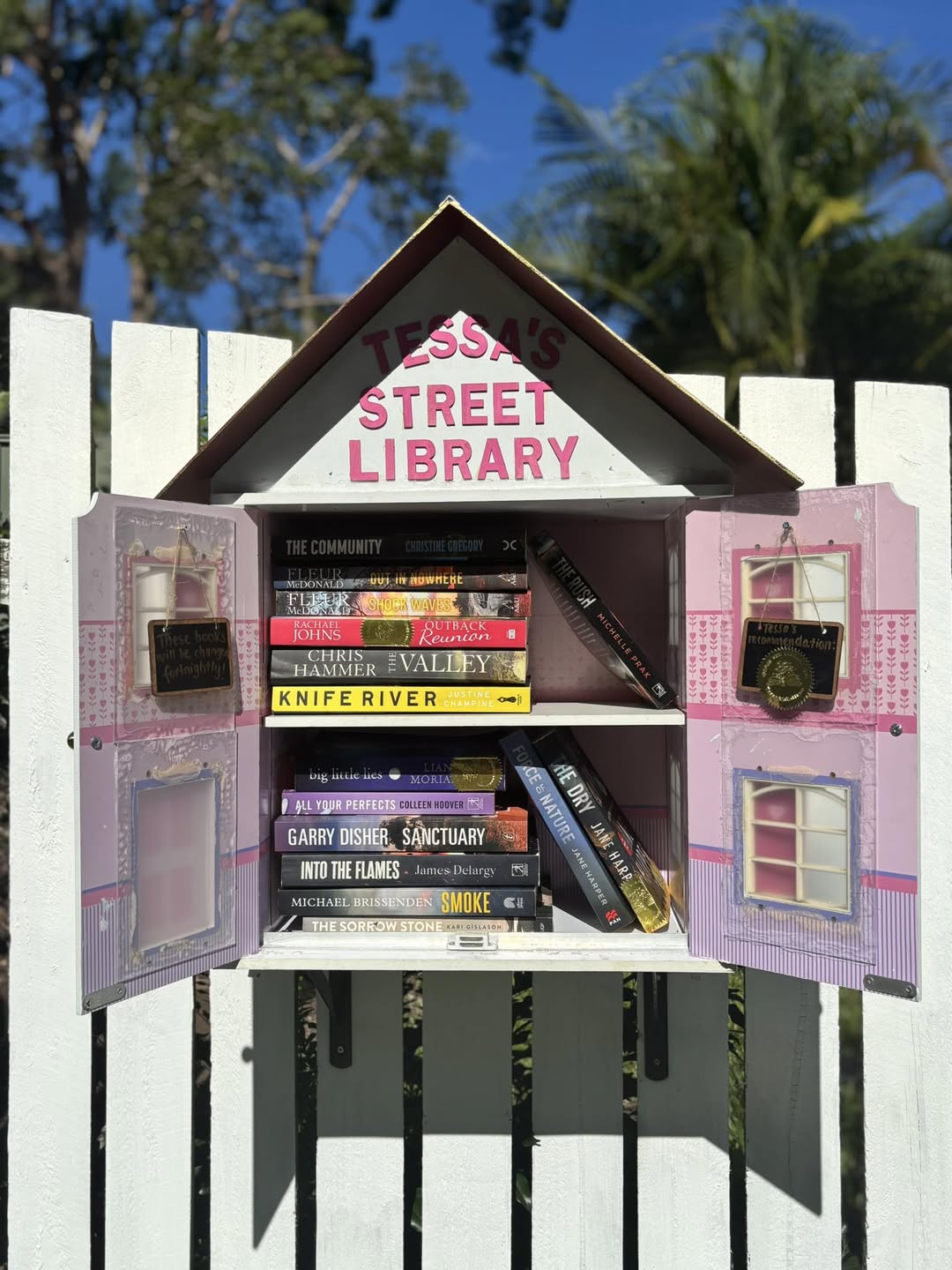 Tessa’s Street Library