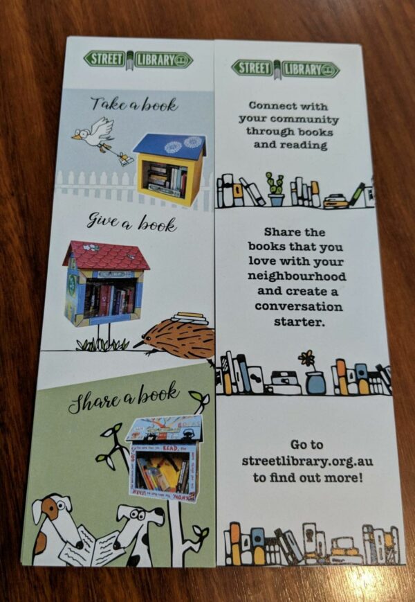 Street Library Bookmark