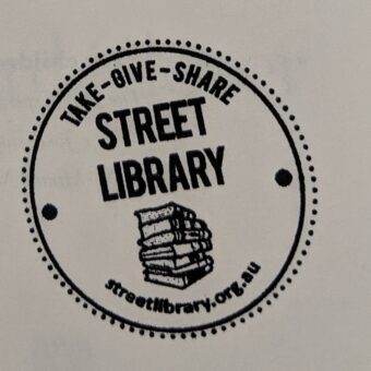 Street Library Stamp