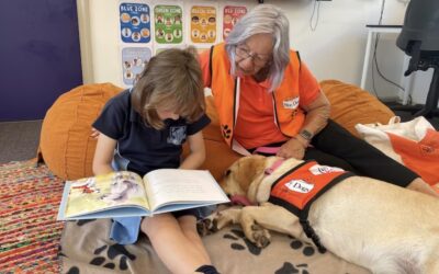 Why dogs are proving to be the perfect listeners for young children struggling to read