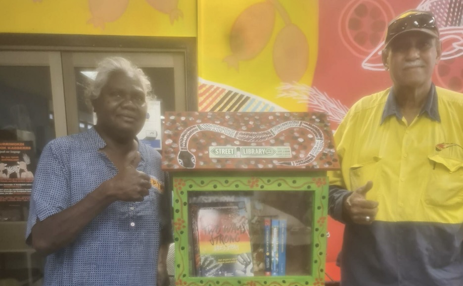 Jabiru’s Street Library At The Pool