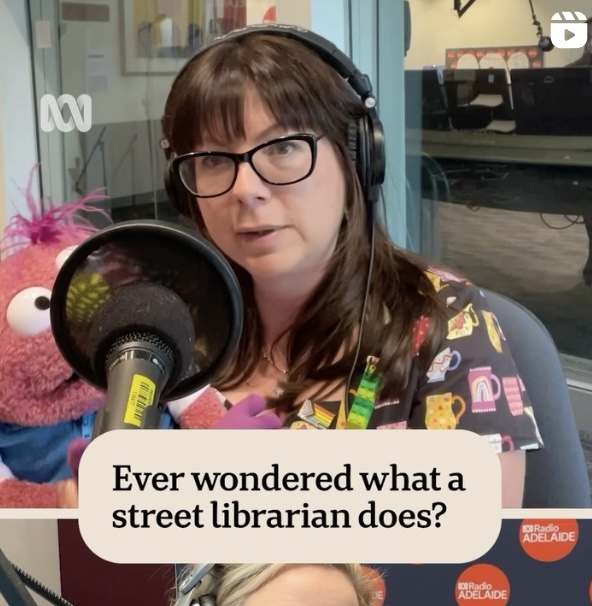 Talking Street Libraries on ABC Adelaide