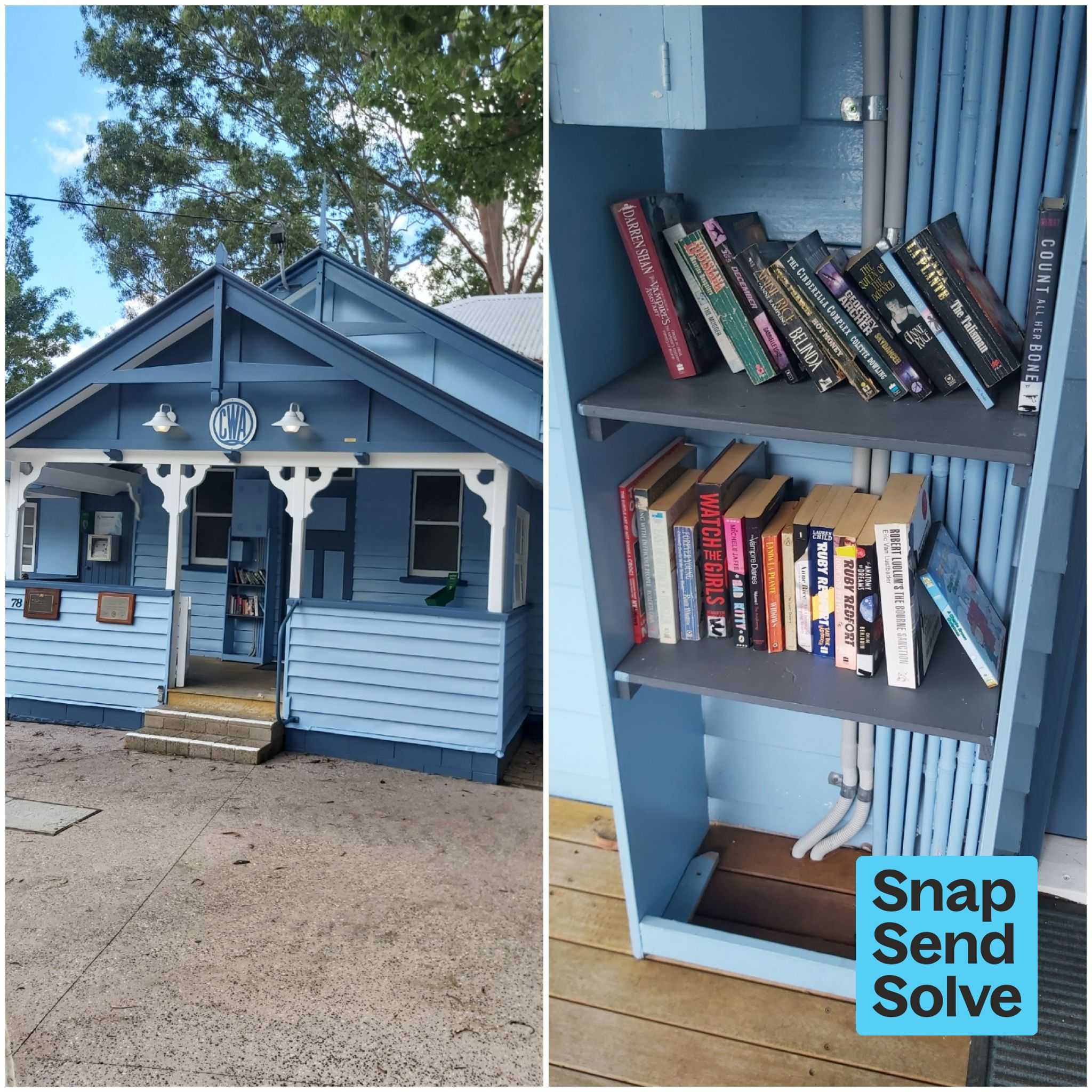 Memorial Drive Street Library