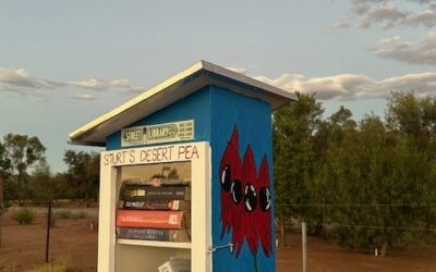 Street Library of the Moment – Sturt’s Desert Pea Library